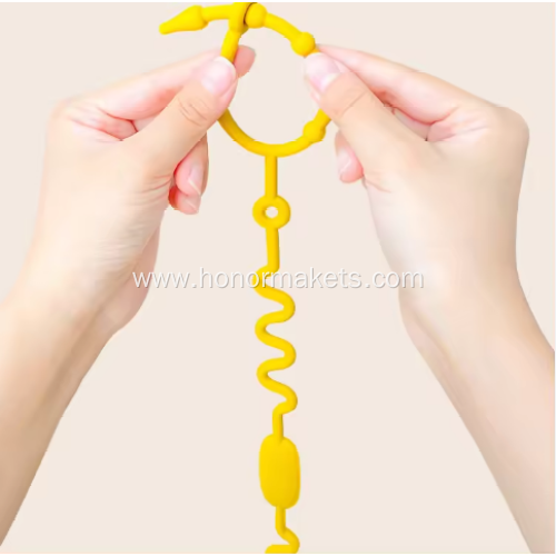 Silicone Baby dummy chain